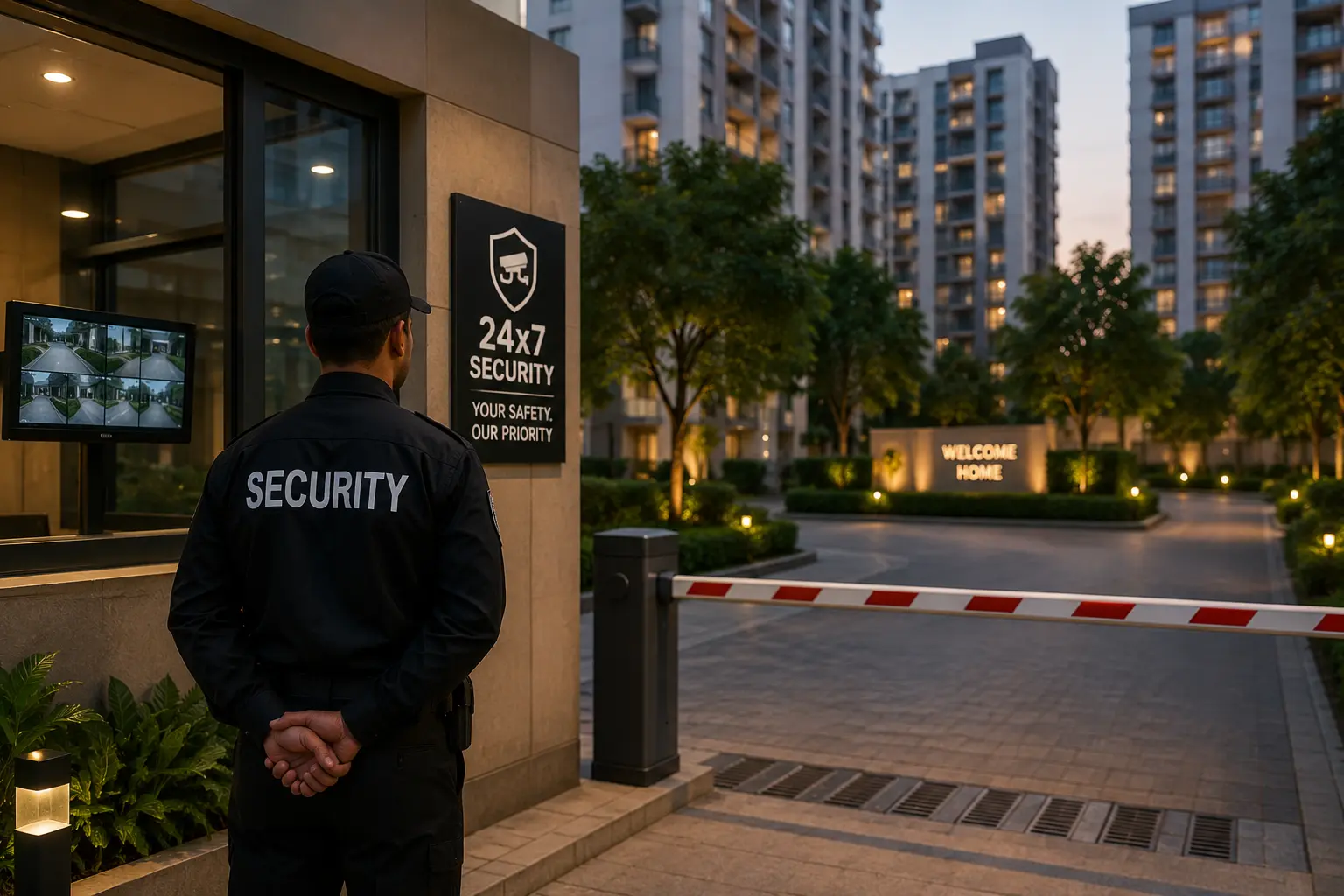 24/7 security amenity